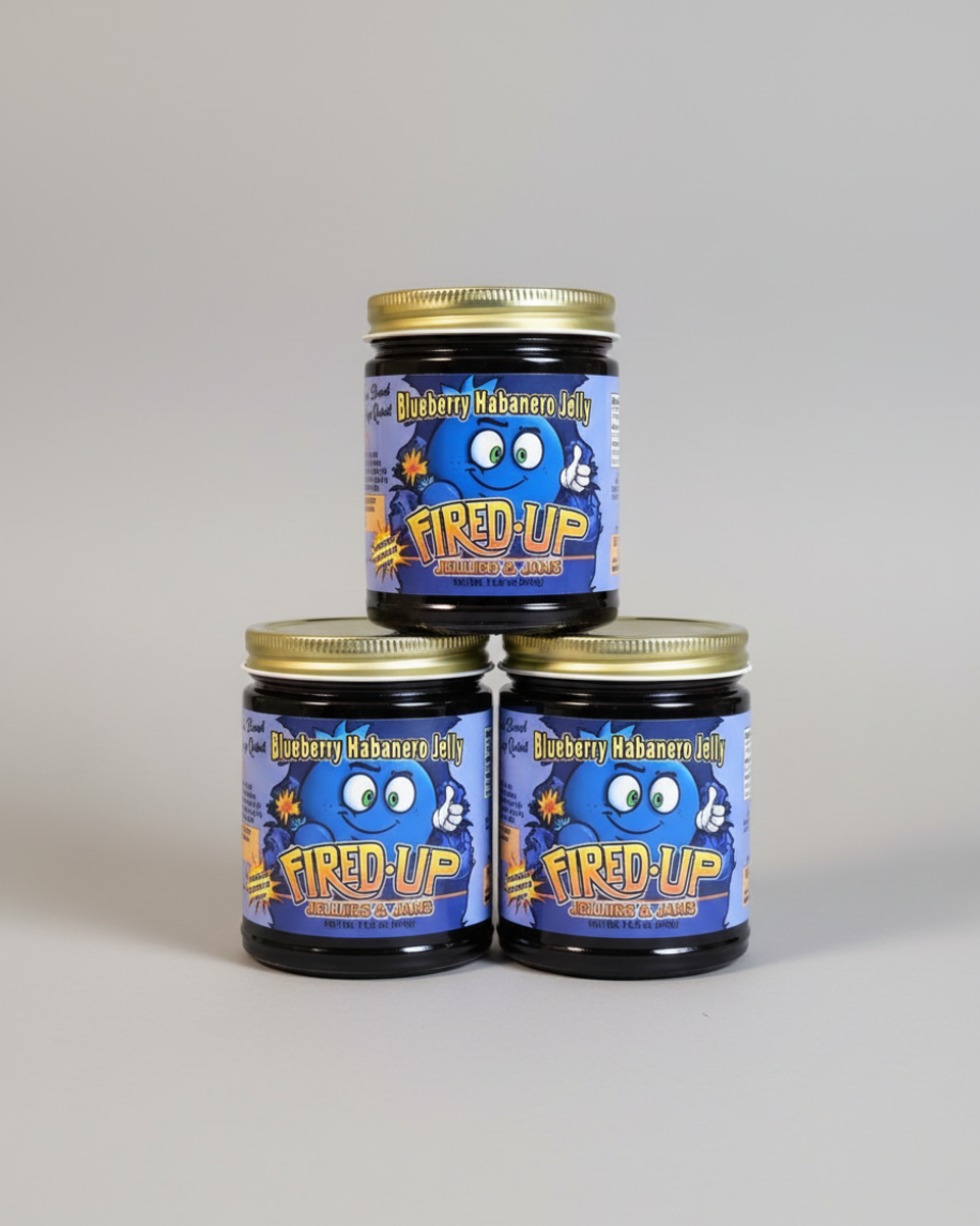 3 Pack of Blueberry Habanero Jelly