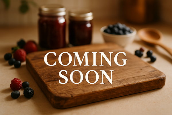 coming soon on a cutting board